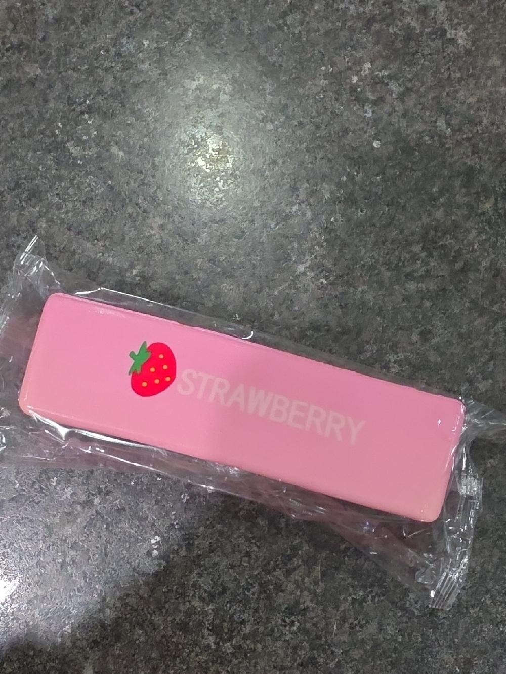 Pink Strawberry Butter Squishy Stress Toy